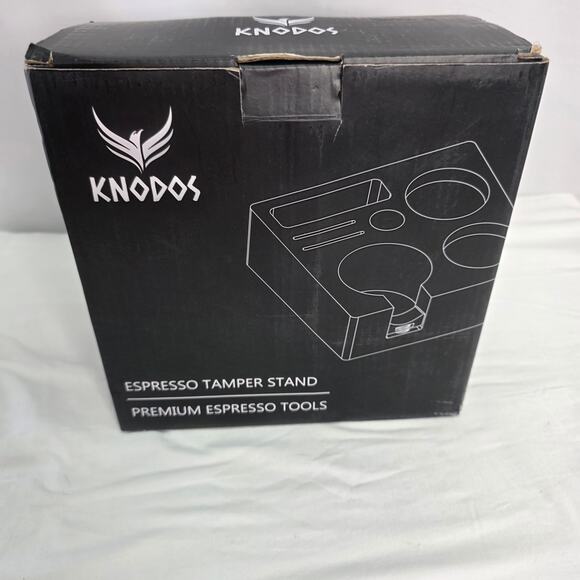 58mm Espresso Tamper Station V3 Walnut Portafilter Holder Compact Organizer - Picture 10 of 14